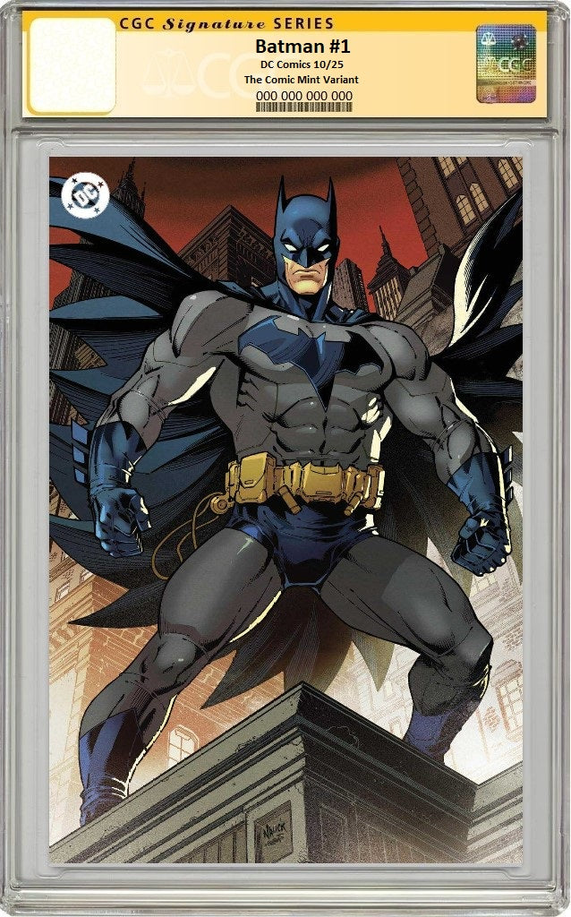 BATMAN 1 (2025) TODD NAUCK VIRGIN VARIANT