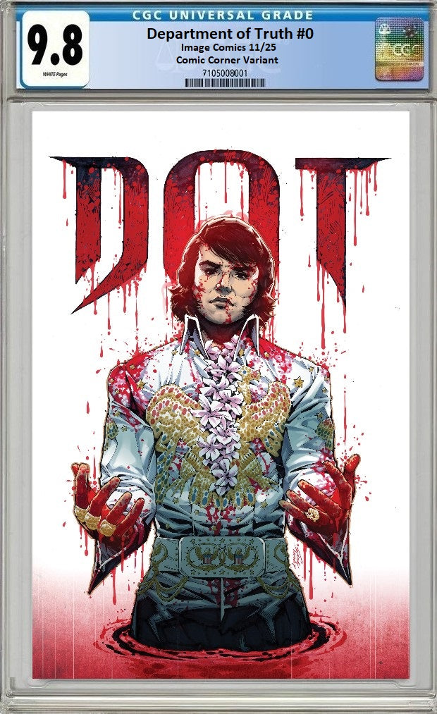 DEPARTMENT OF TRUTH 0 LIPWEI ELVIS DMX HOMAGE VARIANT