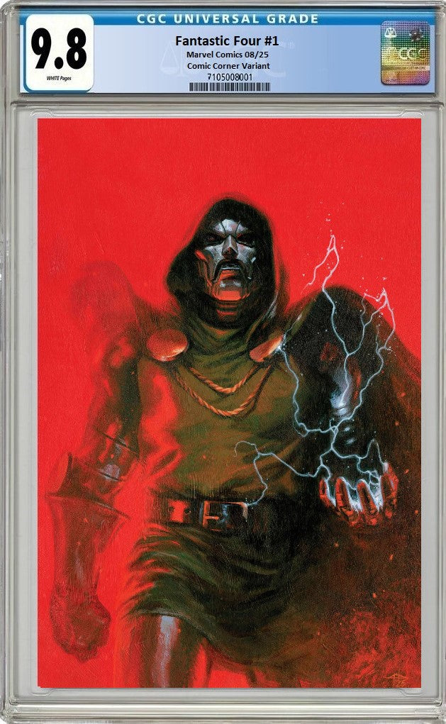 FANTASTIC FOUR 1 NYCC GABRIELLE DELL'OTTO VIRGIN VARIANT