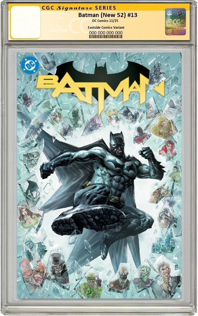 BATMAN 13 (NEW 52) ALAN QUAH BATMAN ROGUE'S GALLERY VARIANT