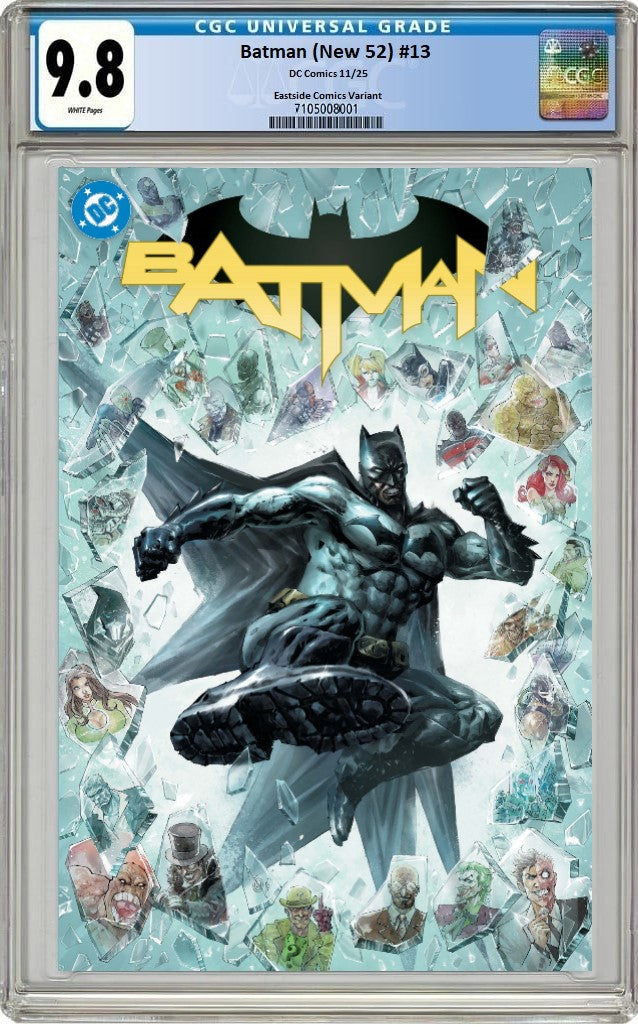 BATMAN 13 (NEW 52) ALAN QUAH BATMAN ROGUE'S GALLERY VARIANT