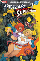 SPIDER-MAN SUPERMAN 1 FRANCIS MANAPUL MARY JANE VENOM VS POWER GIRL VARIANT
