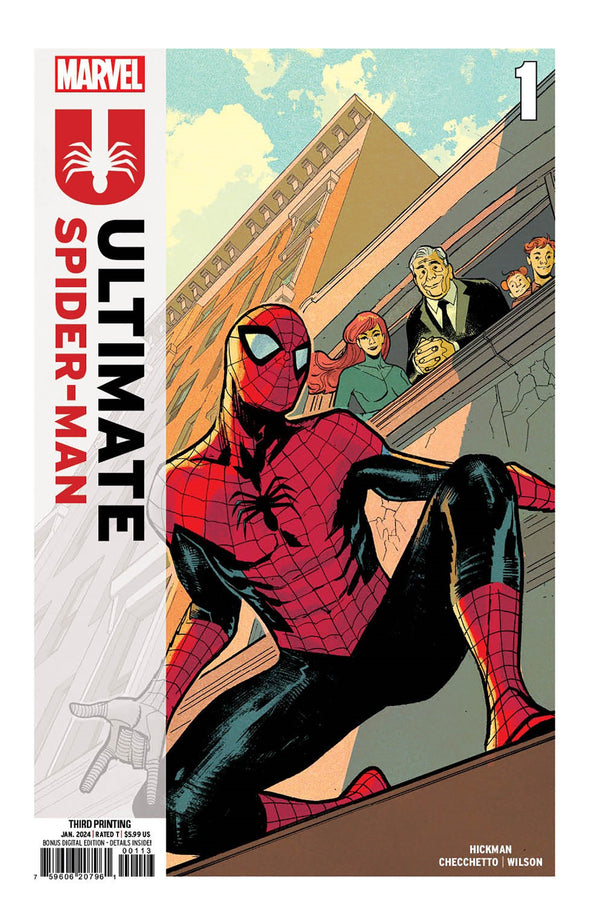 ULTIMATE SPIDER-MAN 1 SARA PICHELLI THIRD PRINT VARIANT