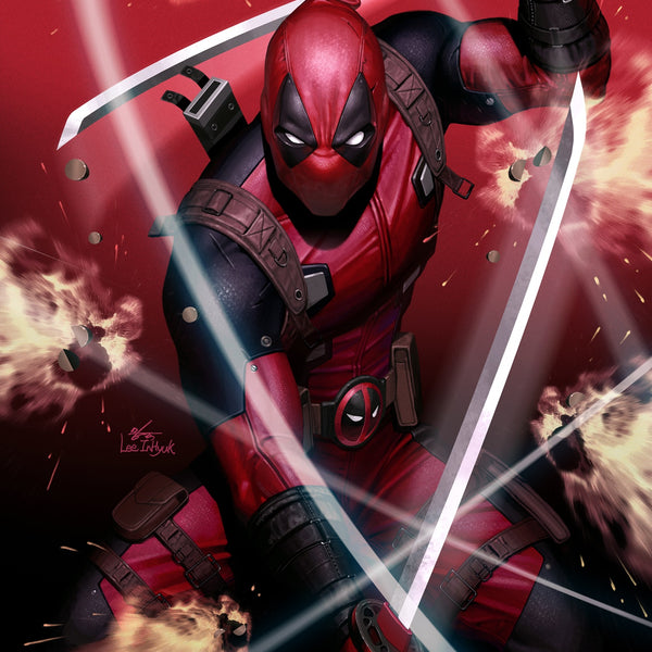 DEADPOOL 1 (2024) INHYUK LEE FOIL VARIANT– The Comic Mint
