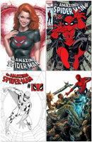 THE AMAZING SPIDERMAN 1000 NYCC NATALI SANDERS MARY JANE VARIANT