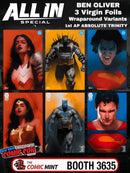 DC ALL IN SPECIAL 1 NYCC BEN OLIVER VIRGIN FOIL VARIANTS
