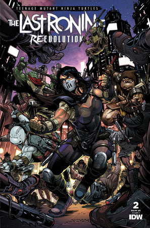 Teenage Mutant Ninja Turtles: The Last Ronin II--Re-Evolution #2 VARIANTS