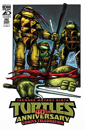 Teenage Mutant Ninja Turtles: 40th Anniversary Comics celebration VARIANTS