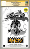 ABSOLUTE BATMAN 1 AKIRA FOIL GOLD KANJI COLOR SPLASH JAVIER FERNANDEZ FOURTH PRINT VARIANT