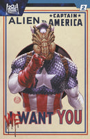 ALIEN VS CAPTAIN AMERICA