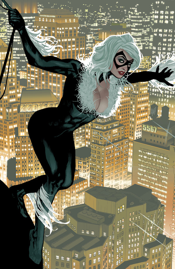 BLACK CAT 1 (2025) ADAM HUGHES VIRGIN VARIANT