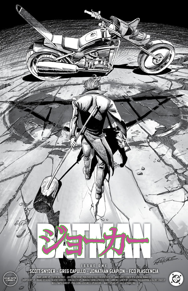 BATMAN 1 (NEW 52) AKIRA JOKER B/W MEGACON VARIANT