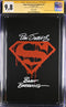 SUPERMAN SPECIAL EDITION #75 LOGO FOIL SIGNED BY BRETT BREEDING & DAN JURGENS CGC 9.8