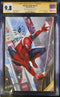 ULTIMATE SPIDER-MAN #1 FOURTH PRINT RED SUIT VIRGIN VARIANT SIGNED & REMARKED BY INHYUK LEE CGC 9.8