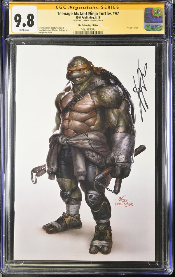 Lucky様 TEENAGE MUTANT NINJA TURTLES #97 WHITE BACKGROUND VIRGIN VARIANT