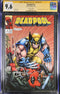 DEADPOOL #1 VARIANT SIGNED BY TODD NAUCK CGC 9.6