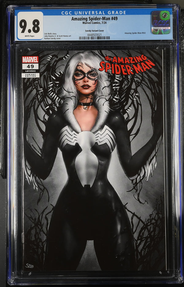 AMAZING SPIDER-MAN #49 NATHAN SZERDY VARIANT CGC 9.8