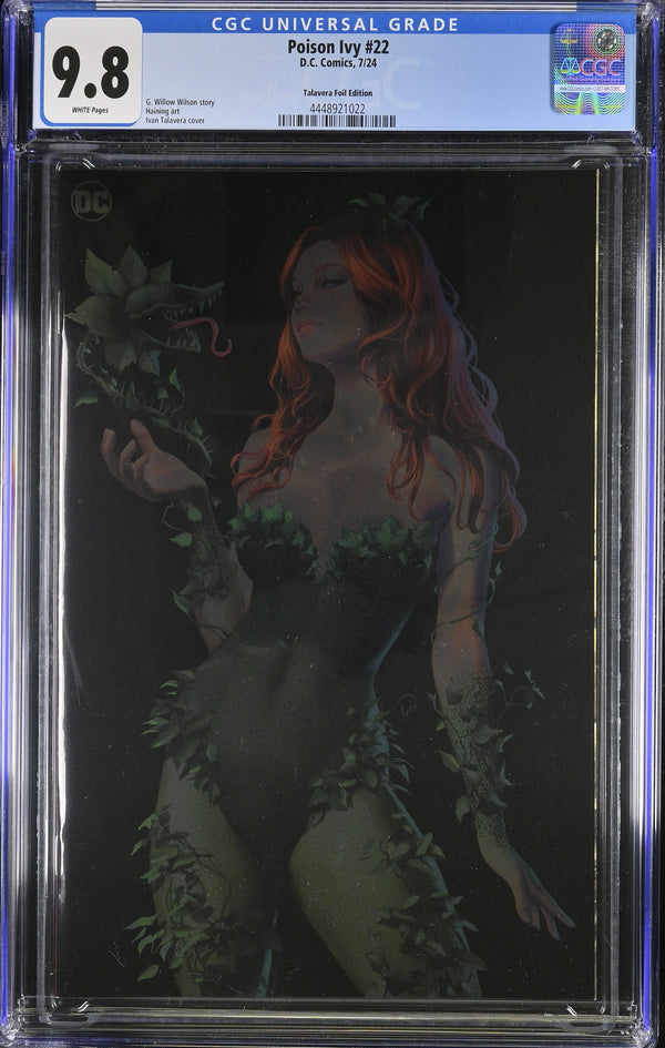 POISON IVY #22 IVAN TALAVERA VIRGIN FOIL VARIANT CGC 9.8
