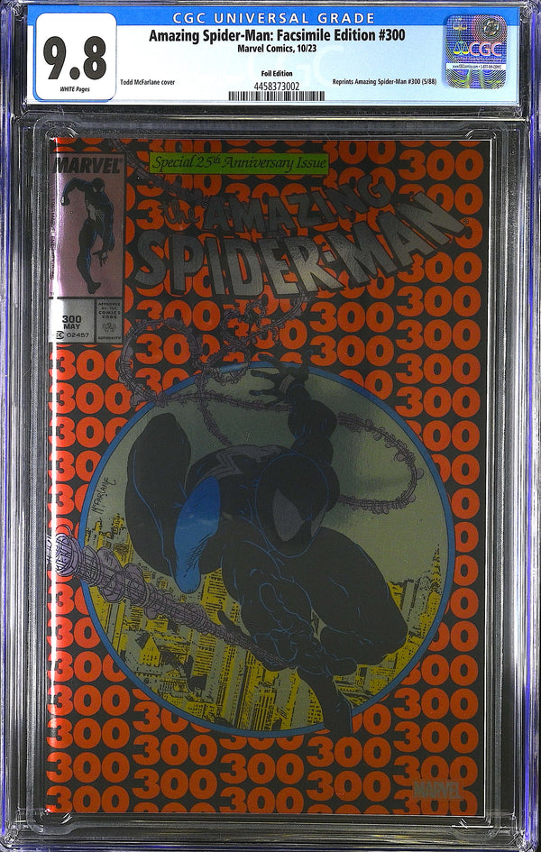 AMAZING SPIDER-MAN: FACSIMILE EDITION #300 FOIL VARIANT CGC 9.8