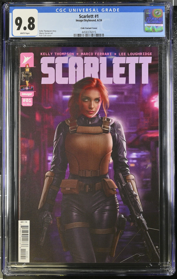 SCARLETT #1 ROB CSIKI VARIANT CGC 9.8