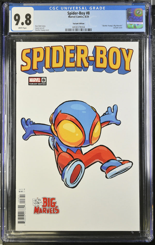 SPIDER-BOY #8 SKOTTIE YOUNG BIG MARVELS VARIANT CGC 9.8