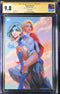 POWER GIRL #5 TCM VIRGIN VARIANT SIGNED & REMARKED BY WILL JACK CGC 9.8