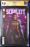 SCARLETT #1 VARIANT SIGNED BY ROB CSIKI CGC 9.8