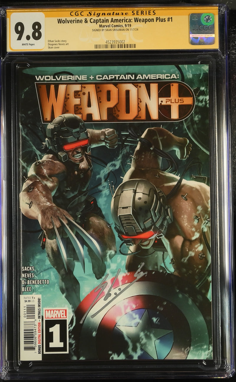 WOLVERINE & CAPTAIN AMERICA: WEAPON PLUS