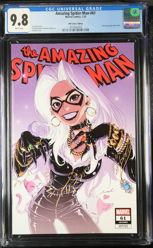 AMAZING SPIDER-MAN #61 GODTAIL VARIANT CCG 9.8