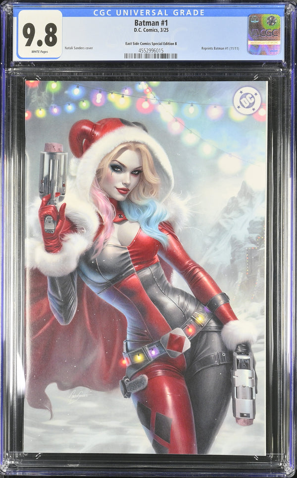 BATMAN #1 NATALI SANDERS VIRGIN VARIANT CGC 9.8