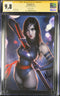 PSYLOCKE #1 VIRGIN VARIANT SIGNED BY WARREN LOUW CGC 9.8