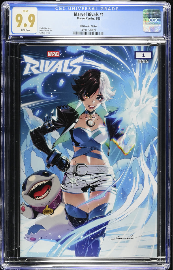 MARVEL RIVALS #1 GODTAIL VARIANT CGC 9.9