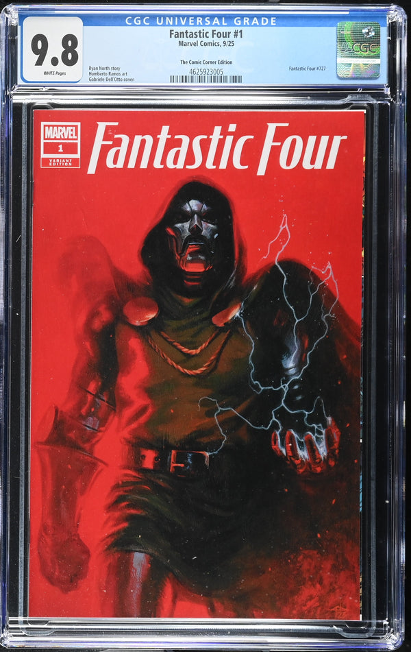 FANTASTIC FOUR #1 GABRIELE DELL'OTTO VARIANT CGC 9.8