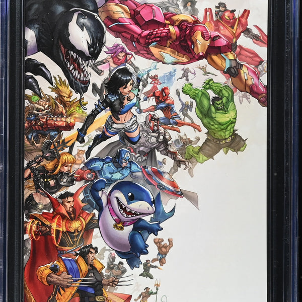 MARVEL RIVALS #1 TCM ALAN QUAH NYCC VIRGIN VARIANT CGC 9.8– The