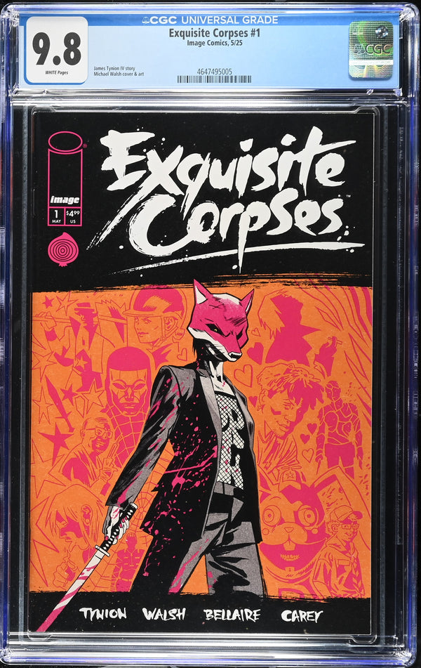 EXQUISITE CORPSES #1 COVER A CGC 9.8