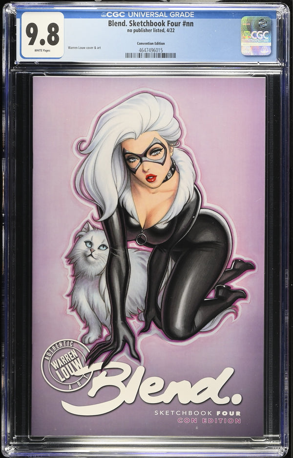 BLEND. SKETCHBOOK FOUR #NN WARREN LOUW CONVENTION EDITION CGC 9.8