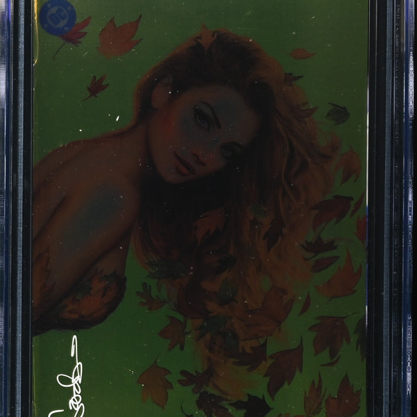 POISON IVY #37 TCM NYCC FOIL VARIANT SIGNED BY NATHAN SZERDY CGC
