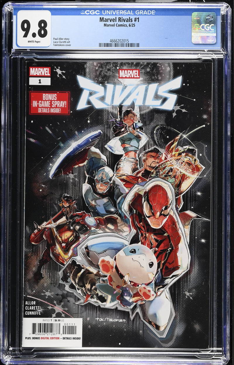 MARVEL RIVALS #1 MAIN COVER CGC 9.8– The Comic Mint