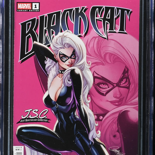 BLACK CAT #1 J SCOTT CAMPBELL VARIANT CGC 9.8– The Comic Mint