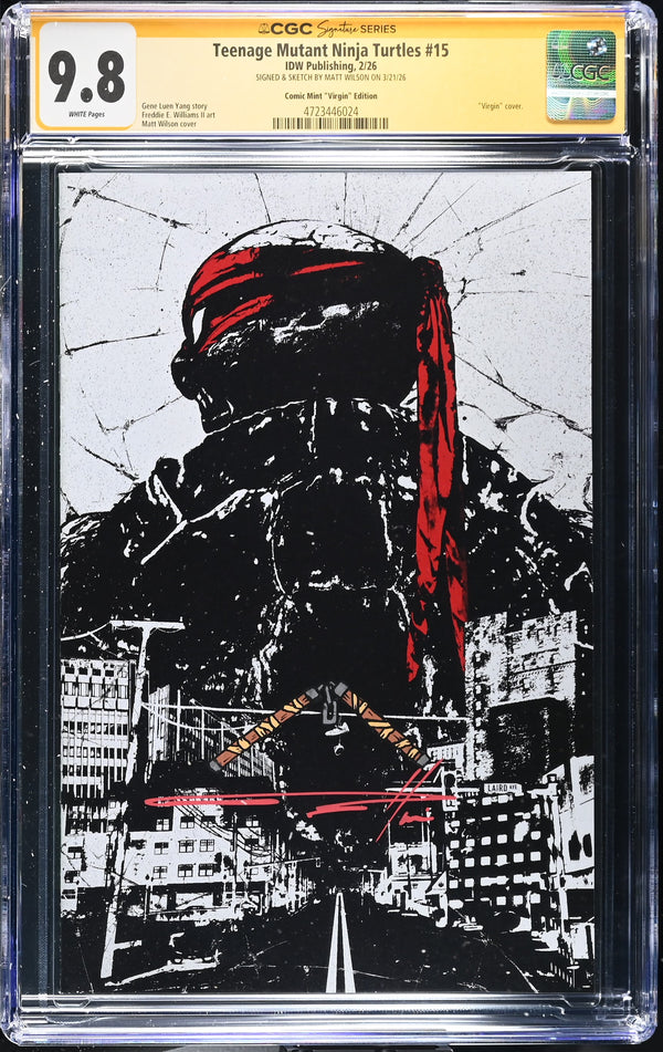 ポスター RT-149553 TEENAGE MUTANT NINJA TURTLES #15 MEGACON VIRGIN VARIANT SIGNED