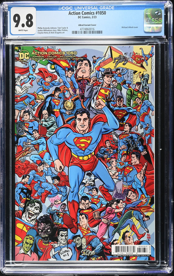 ACTION COMICS #1050 1:250 ALLRED VARIANT CGC 9.8– The Comic Mint