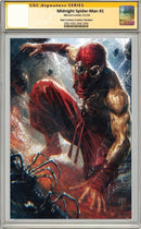 MIDNIGHT SPIDER-MAN 1  MARCO MASTRAZZO VARIANTS