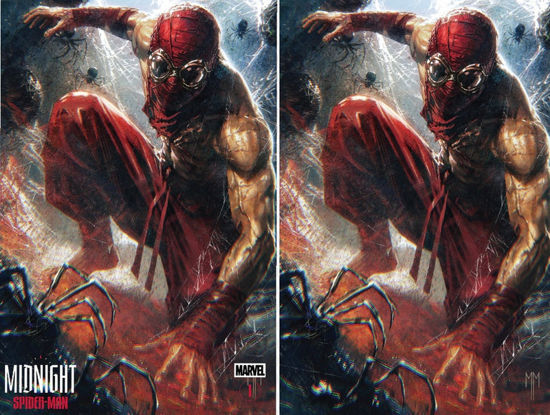 MIDNIGHT SPIDER-MAN 1 MARCO MASTRAZZO VARIANTS