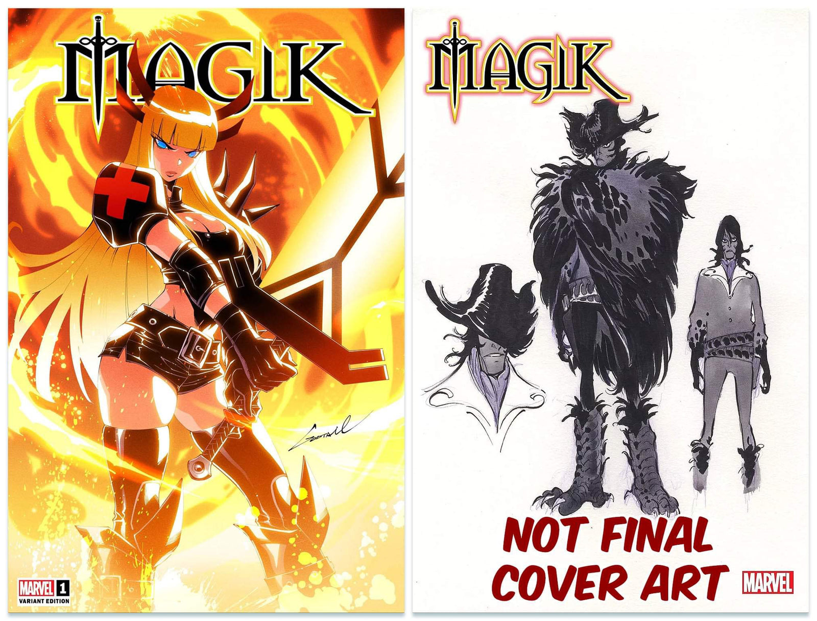 MAGIK 1 GODTAIL VARIANT– The Comic Mint