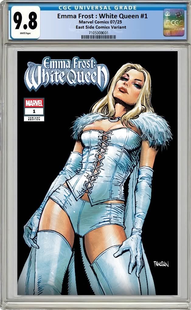 EMMA FROST : WHITE QUEEN 1 DAN PANOSIAN VARIANT