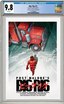 BIG RIG 1 POST MALONE REDCODE AKIRA HOMAGE VARIANT