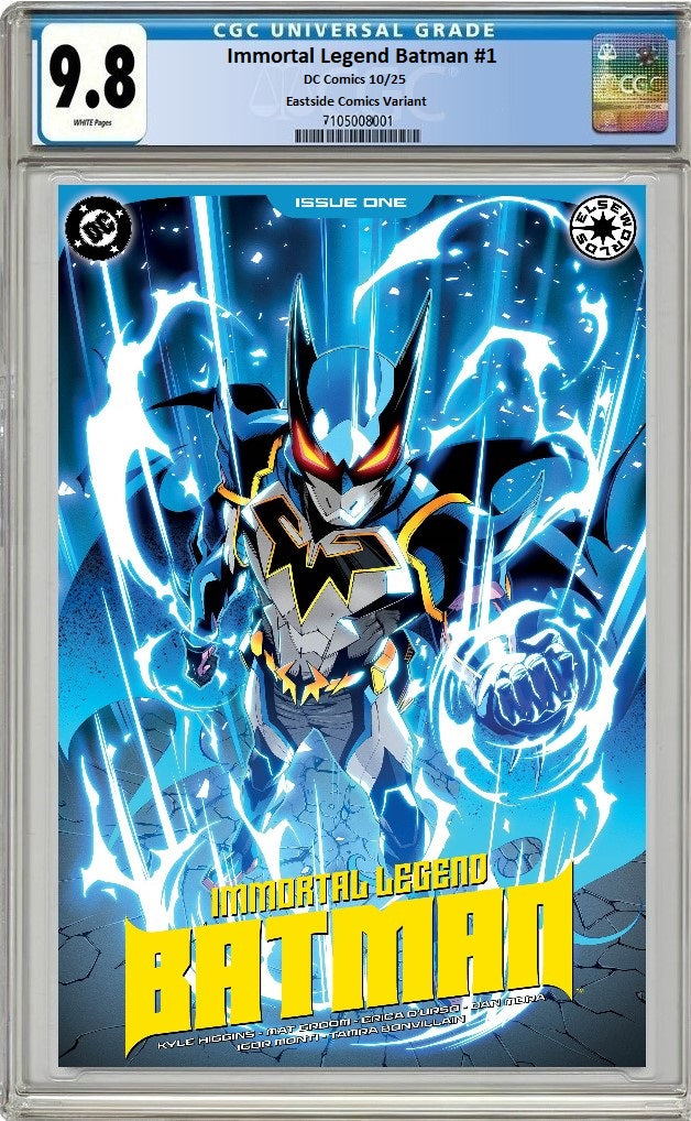 IMMORTAL BATMAN 1 GODTAIL VARIANT