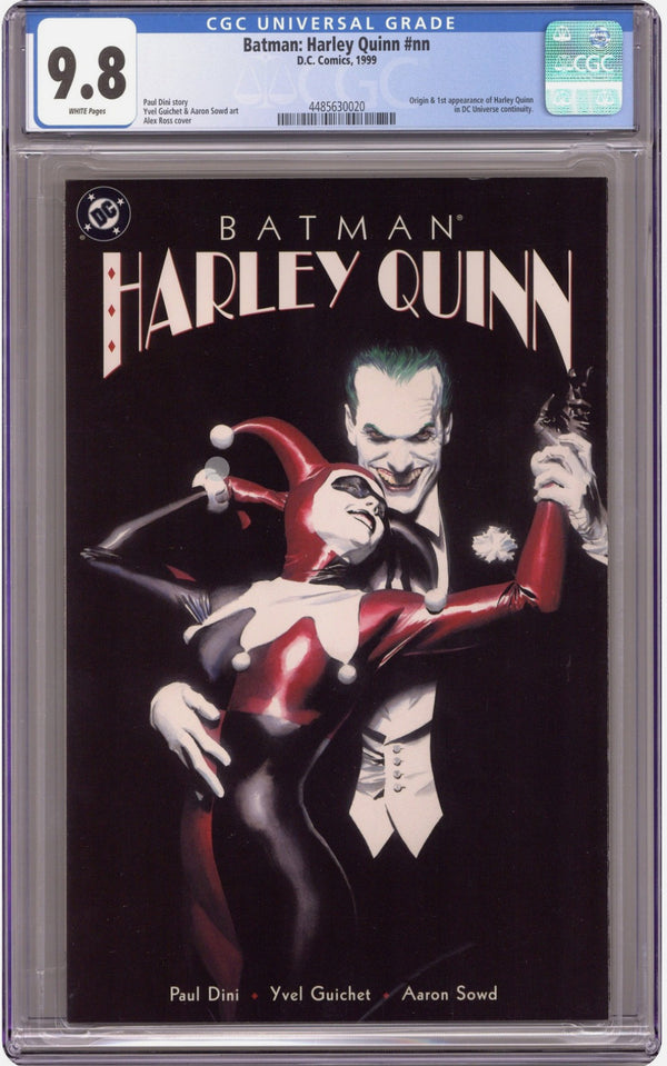 Batman: Harley Quinn #nn 1999 DC CGC 9.8 1st Print ~ 1st Harley in DC continuity