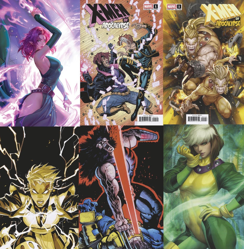 X-MEN APOCALYPSE 1 FAN YANG C2E2 VIRGIN VARIANT– The Comic Mint