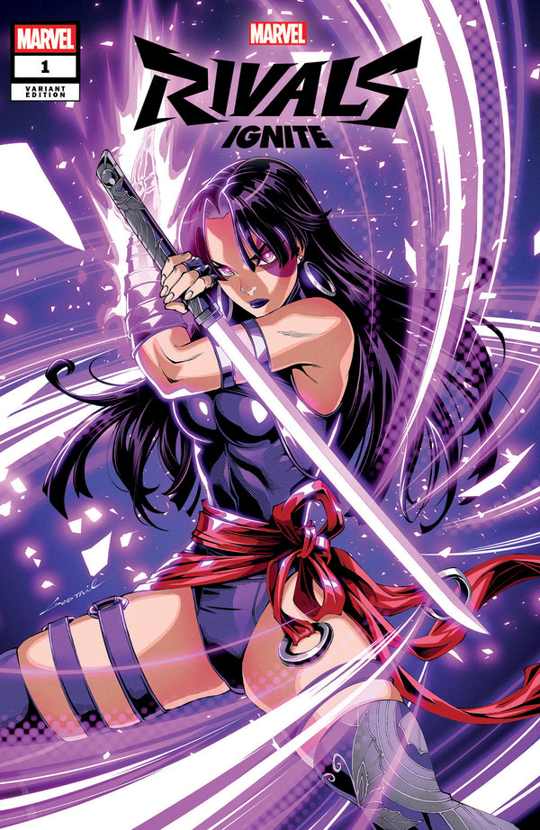 MARVEL RIVALS IGNITE 1 GODTAIL PSYLOCKE COMIC BOOK VARIANT